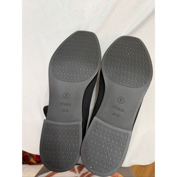 Vivaia Riley Pro Boots Black Knit Comfort Square Chelsea Bootie Sz 41.5 US 10.5 - Picture 11 of 11